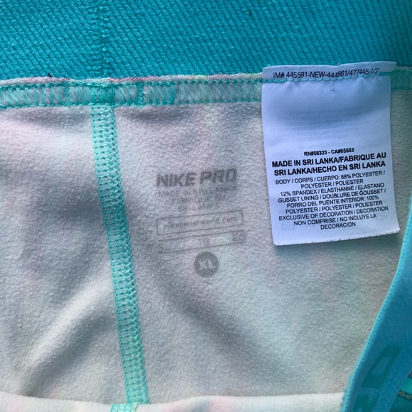 Colorful Nike Pro Leggings - Picture 4 of 4